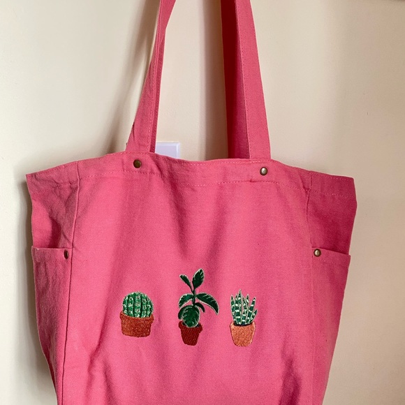 Plant Embroidered Sweatshirt - Picture 1 of 4